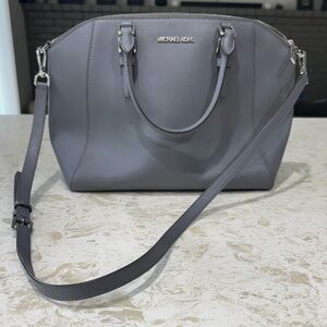 Michael Kors Charcoal Satchel Bag